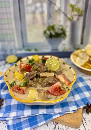 Foto resep Soto Betawi (Santan & Susu)🥛🥥