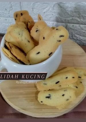 Foto resep Lidah kucing (putel kocok pisah)