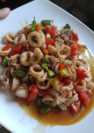 Foto resep Oseng cumi pete spesial