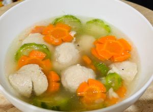 Foto resep Sup Oyong Wortel Baso Sapi