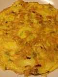 Frittata with Onion and Fresh Mint