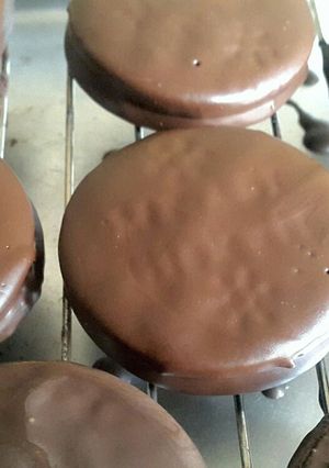 Foto resep Choco Cheese Biscuit Marie