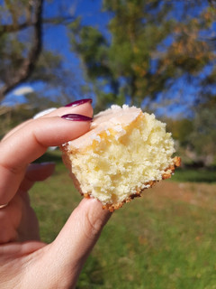 Una foto de Budín de limón 🍋 super esponjoso