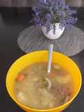 Mi sopa de res casera. #SoloConCuchara