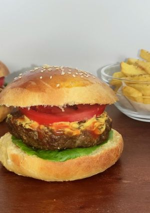 Φωτογραφία της συνταγής Burger!!!