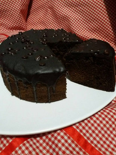 Foto resep Sponge cake chocolate dgn ganache