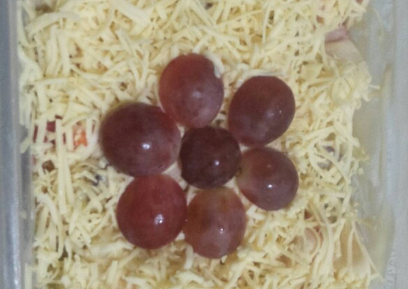 Salad buah special saus durian