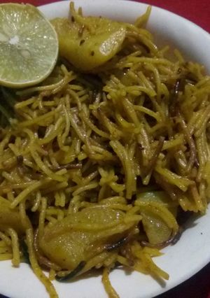 A picture of Spicy vermicelli.