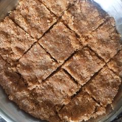 Coconut Chocolate Burfi A picture of Coconut Chocolate Burfi.
