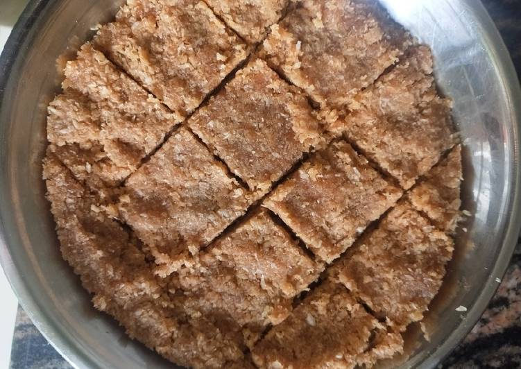 Recipe of Ultimate Coconut Chocolate Burfi