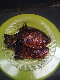 Foto resep Bawal Bakar Pedas ~ teflon