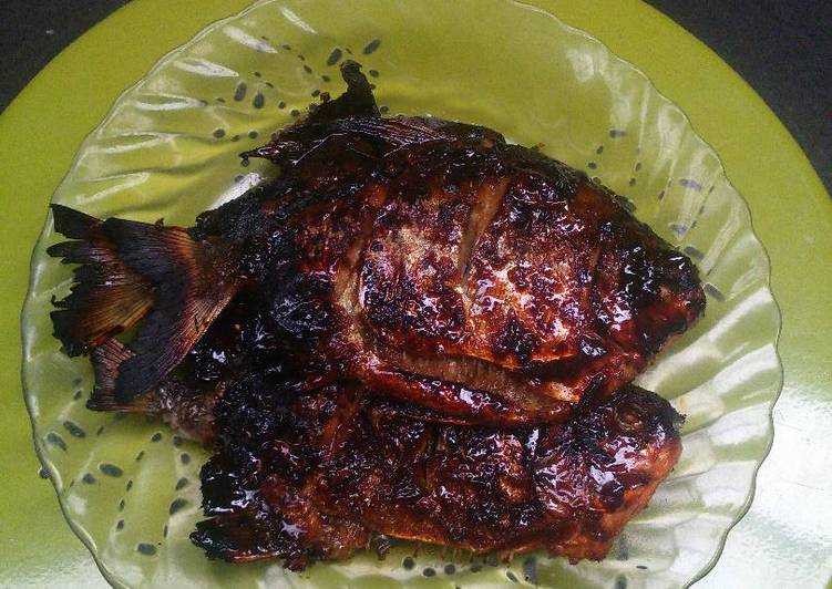 Bawal Bakar Pedas ~ teflon