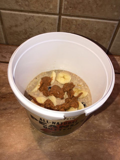 🌾Fitt overnight zabkása🍌 recept fotója