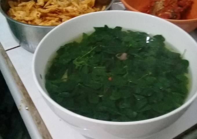 Sayur kelor mantap