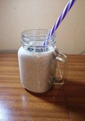A picture of Banana smoothie.