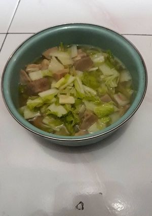 Foto resep Cah sawi putih sederhana