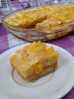 Una foto de Postre de vainillas
