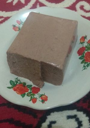 Foto resep Puding coklat full susu alaa @dapursempit