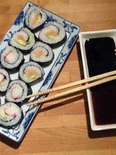 Sushi recept fotója