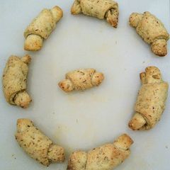 A picture of Cinnamon and Walnut Rugelach.