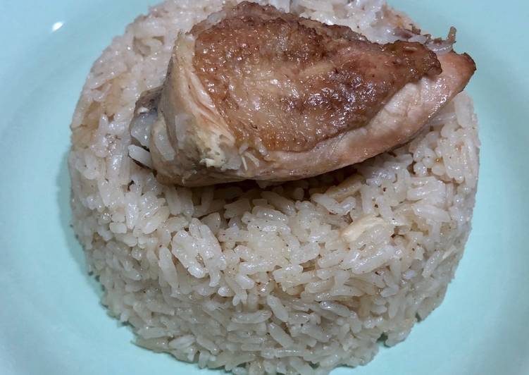 Langkah Mudah untuk Membuat Nasi tim ayam Anti Gagal