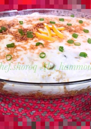 صورة لوصفة كودو الأرز بالماشروم والذرة مع صدور الدجاج 🍄🌽🍚