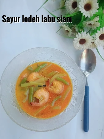 Recipe Sayur lodeh labu siam udang the So Delicious Makes you drool