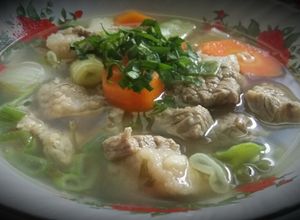 Foto resep Sup Daging Kuah Bening