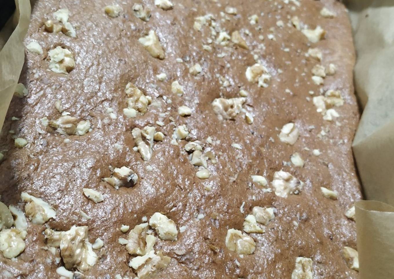 Brownie sin gluten "fit"