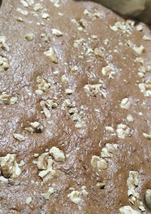 Una foto de Brownie sin gluten "fit"