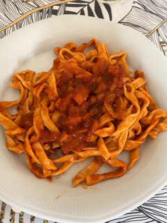 Una foto de Pasta al huevo - Tallarines al huevo