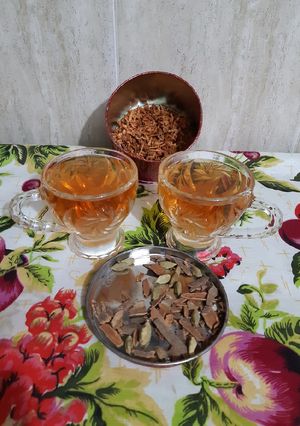 عکسی از دستور دمنوش به