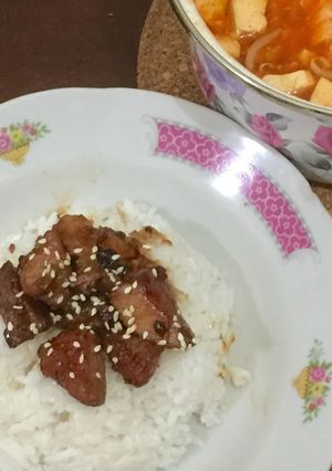 Foto resep Marinated Sweet Pork BBQ