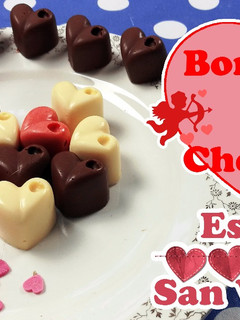 Una foto de Bombones de chocolate | Especial San Valentín