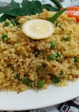 A picture of Quinoa poha.