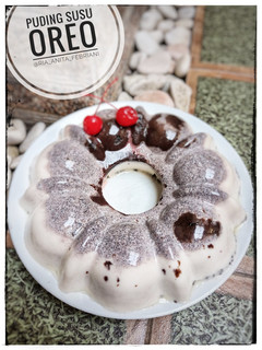 Foto resep Puding Susu Oreo