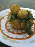 Bird's nest with eggs