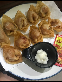 Foto resep Pangsit goreng / pangsit udang mayonnaise (dim sum goreng)