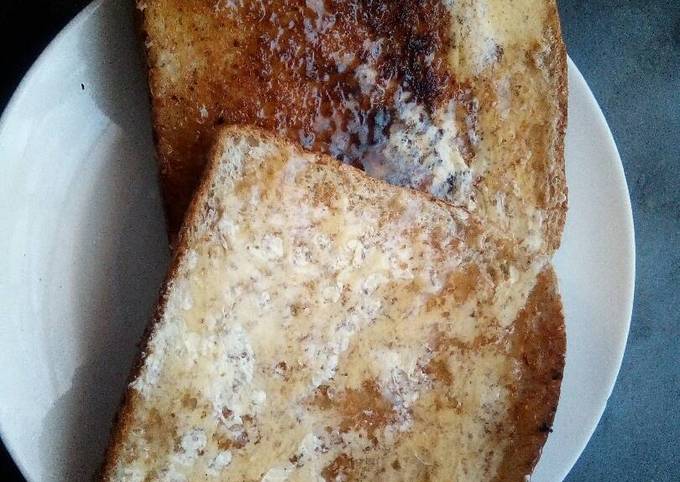 Toasted Bread With Butter And Jam Recipe By Nonkonzo Makhoba Cookpad