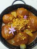 Albóndigas guisadas pilotes!!!!