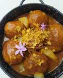 Albóndigas guisadas pilotes!!!!