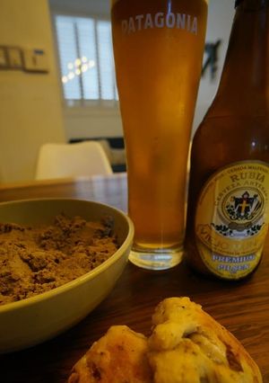Una foto de Paté de hígado casero!!