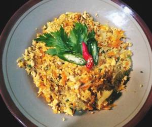 Praktis Membuat Orak Arik Telur Tahu Kuning Mantul Banget