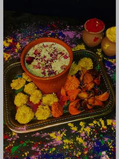 হোলি স্পেশাল ঠান্ডাই সরবত(Thandai sharbat recipe in Bengali) রেসিপির প্রধান ছবি