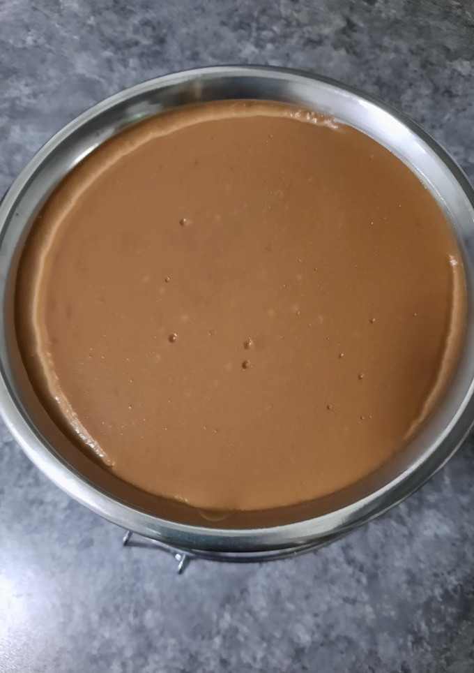 Una foto de Flan de chocolate 🍫