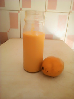 A picture of Mango smoothie.