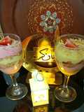 تحلية الطبقات بذوق الفراولة والموز 🍓🍌🍧