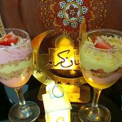 تحلية الطبقات بذوق الفراولة والموز 🍓🍌🍧-レシピのメイン写真
