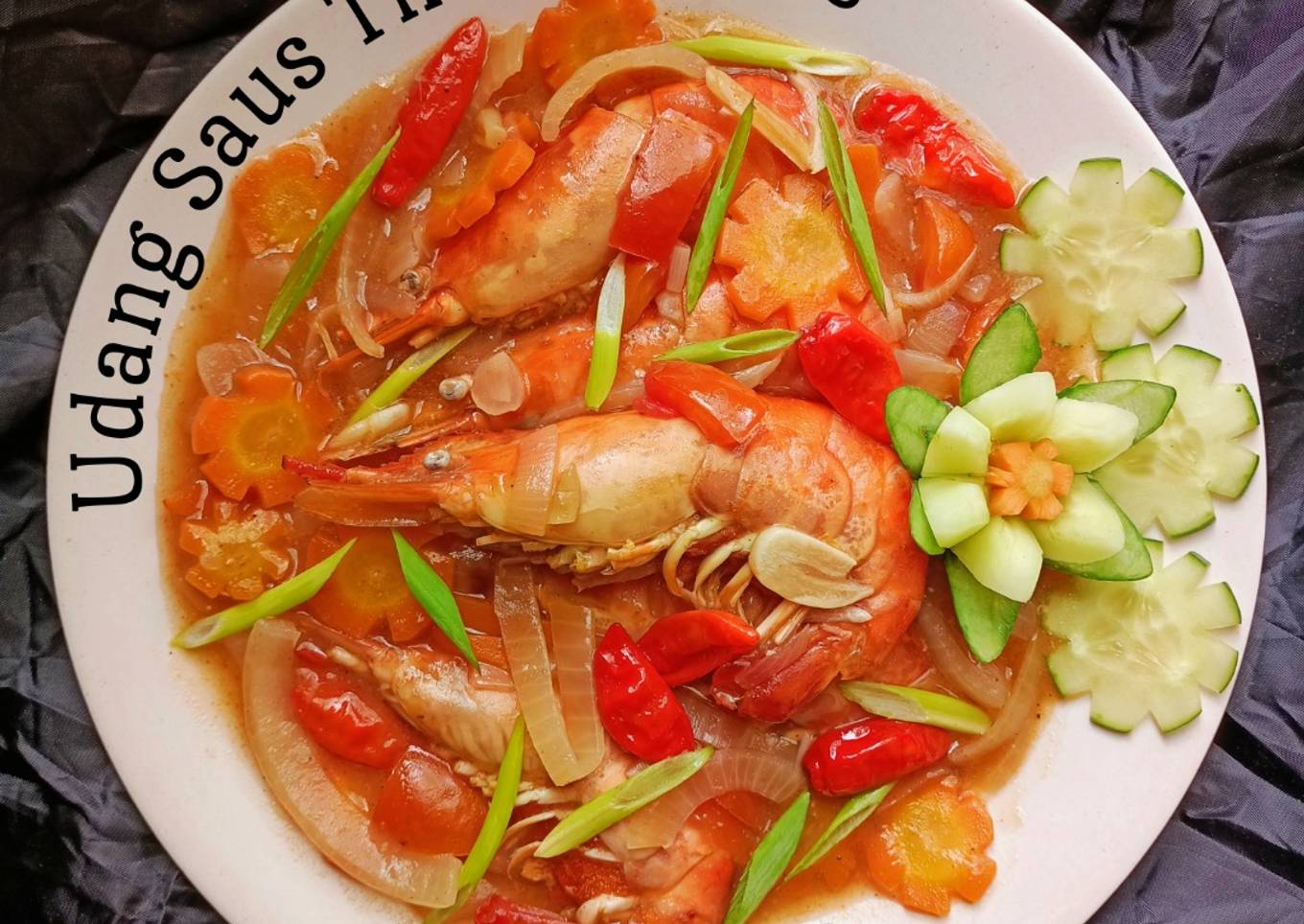 27. UDANG SAUS TIRAM PEDAS