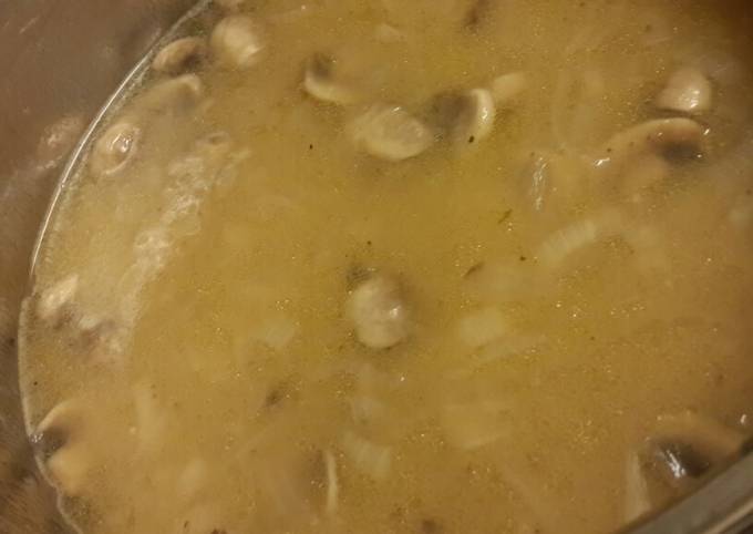 شوربة فطر صحية يمي ليالينا